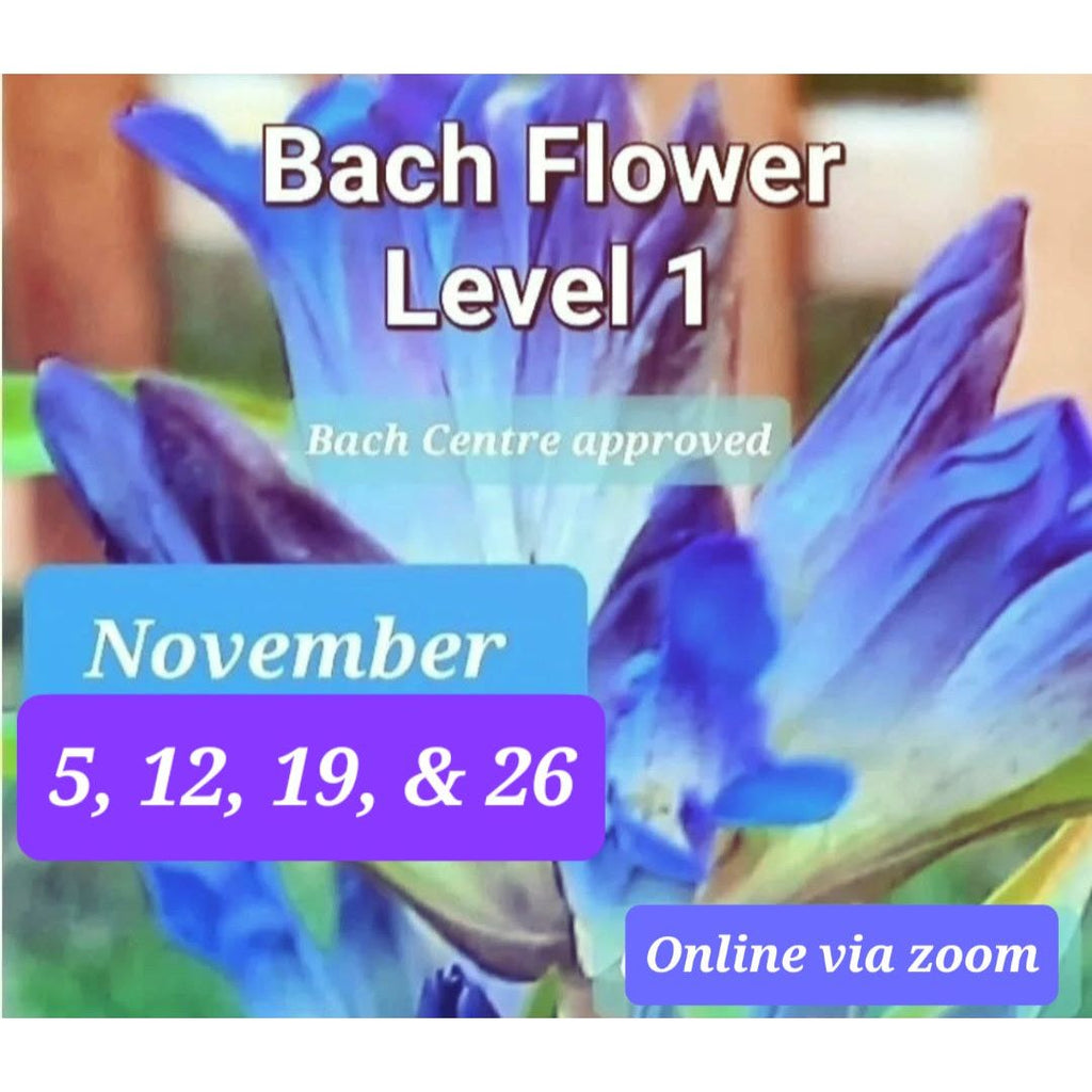 Level 1 Bach Flower Course ~ via Zoom ~November 2025